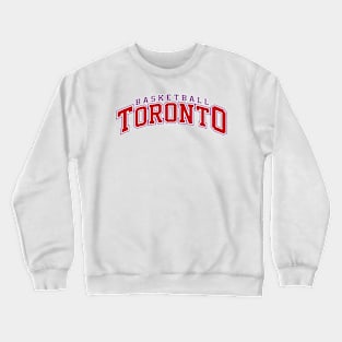 Toronto Basketball Crewneck Sweatshirt